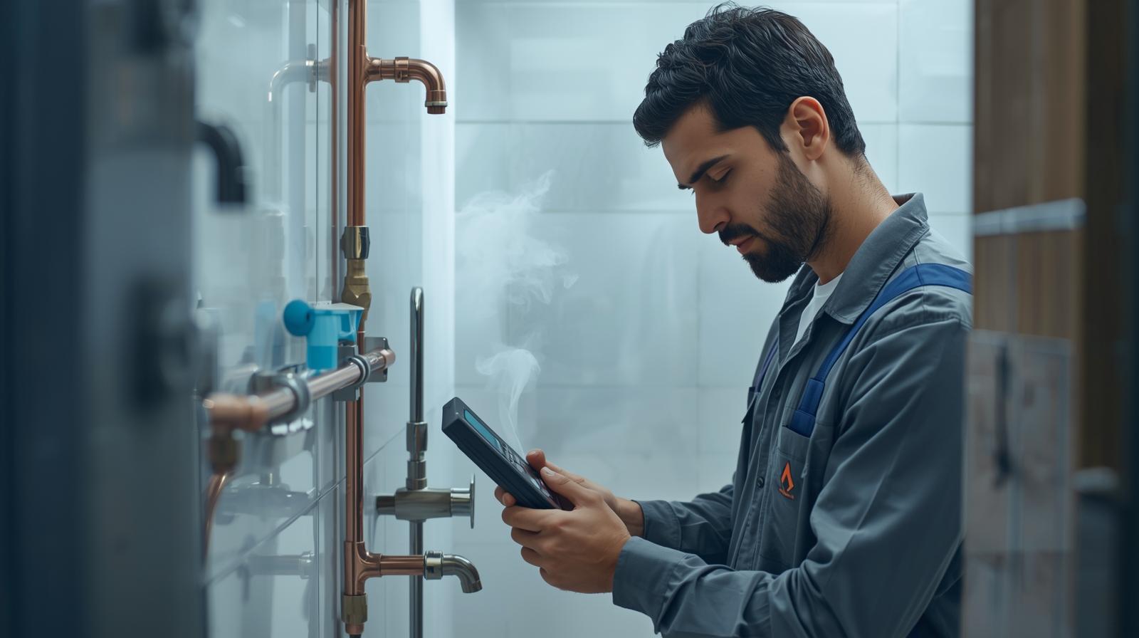 كشف تسربات الحمامات والمطابخ