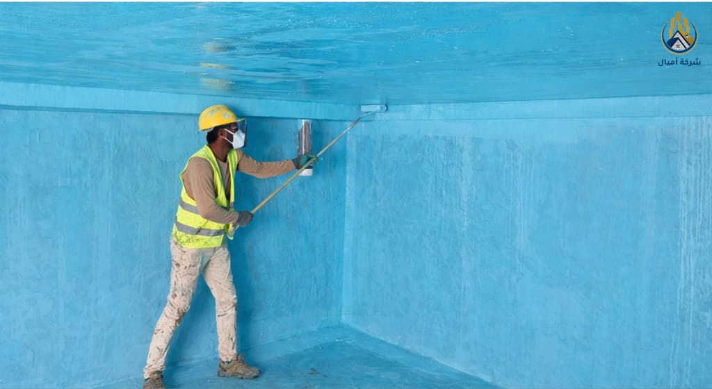 عزل اسمنتي للخزان